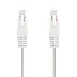 Cable de Red RJ45 UTP Nanocable 10-20-0403-W Cat-6- 3m- Blanco