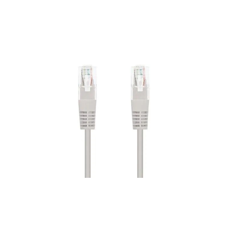 Cable de Red RJ45 UTP Nanocable 10-20-0425 Cat-6- 25m- Gris