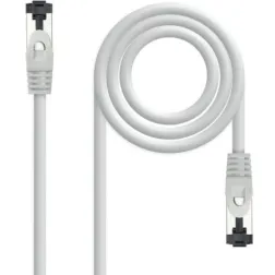 Cable de Red RJ45 SSTP Nanocable 10-20-2001 Cat-8-1- 1m- Gris