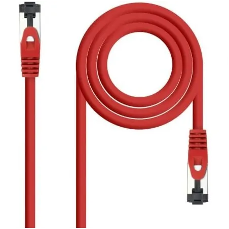 Cable de Red RJ45 SSTP Nanocable 10-20-2001-R Cat-8-1- 1m- Rojo