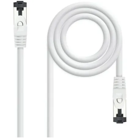 Cable de Red RJ45 SSTP Nanocable 10-20-2001-W Cat-8-1- 1m- Blanco