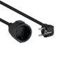 Cable Alargador de Corriente Nanocable 10-22-0610-BK- Schuko Hembra - Schuko Macho- 10m- Negro Cable Alargador de Corriente Nanocable 10-22-0610-BK- Schuko Hembra - Schuko Macho- 10m- Negro