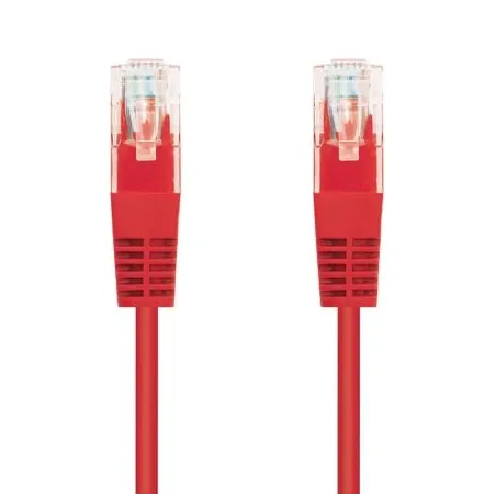 Cable de Red RJ45 UTP Nanocable 10-20-0402-R Cat-6- 2m- Rojo