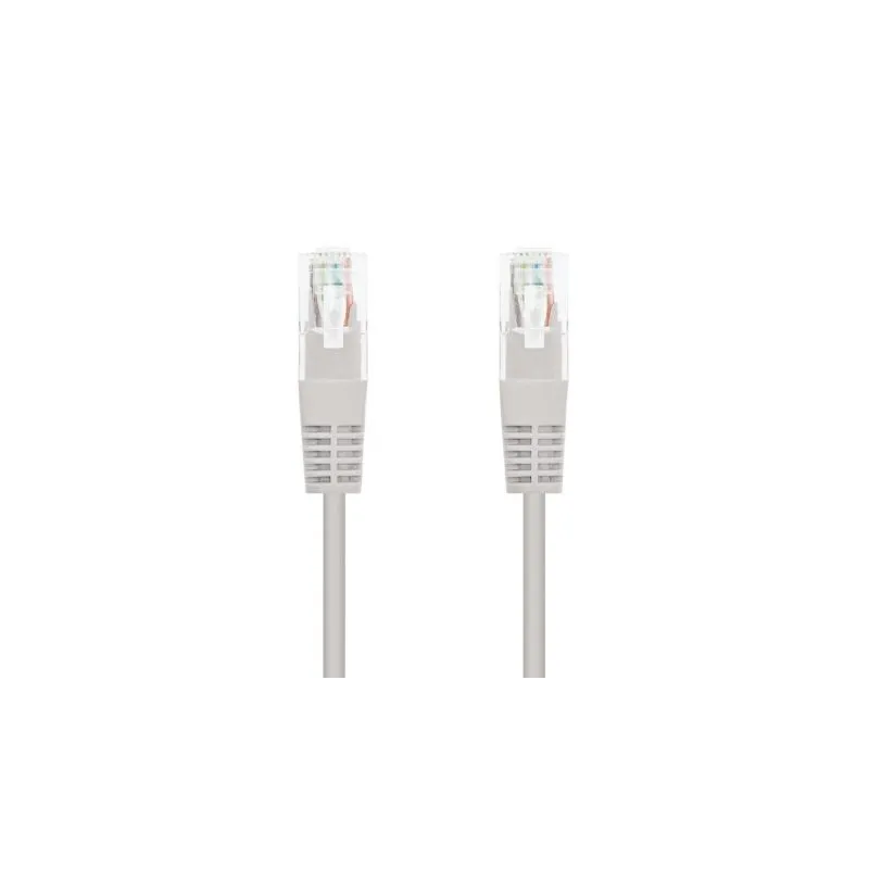 Cable de Red RJ45 UTP Nanocable 10-20-0403 Cat-6- 3m- Gris