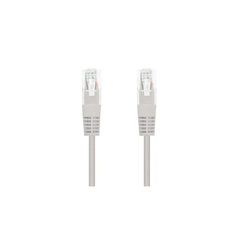 Cable de Red RJ45 UTP Nanocable 10-20-0410 Cat-6- 10m- Gris
