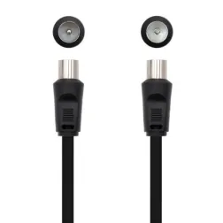 Cable de Antena TV Nanocable 10-26-0202- 3C-2V Macho - 3C-2V Hembra