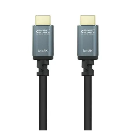 Cable HDMI Nanocable 10-15-8003- HDMI Macho - HDMI Macho- 3m- Negro