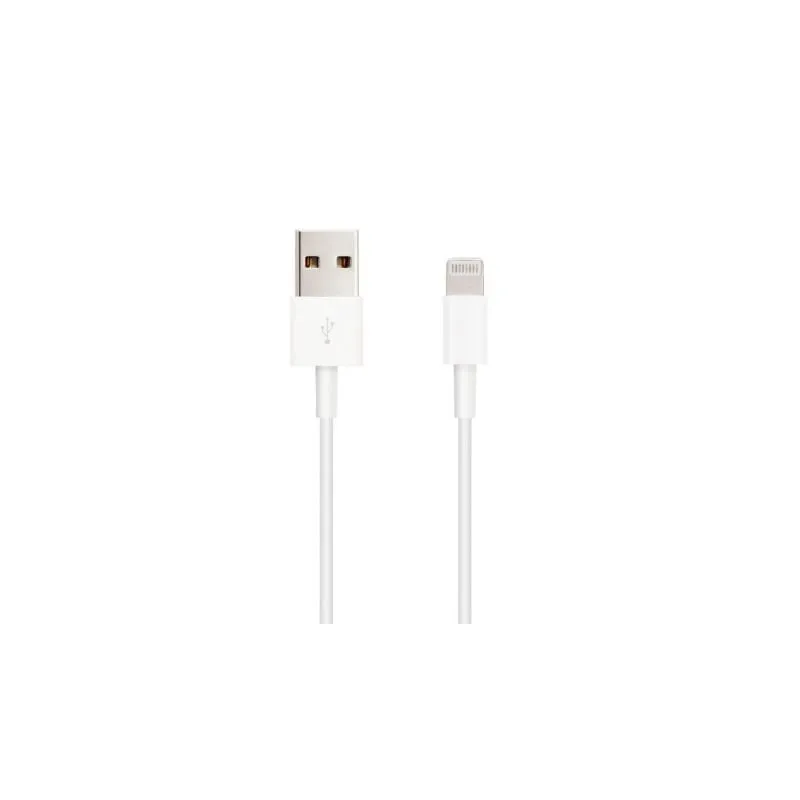 Cable USB 2-0 Lightning Nanocable 10-10-0400- USB Macho - Lightning Macho- 50 cm- Blanco Cable USB 2-0 Lightning Nanocable 10-10-0400- USB Macho - Lightning Macho- 50 cm- Blanco
