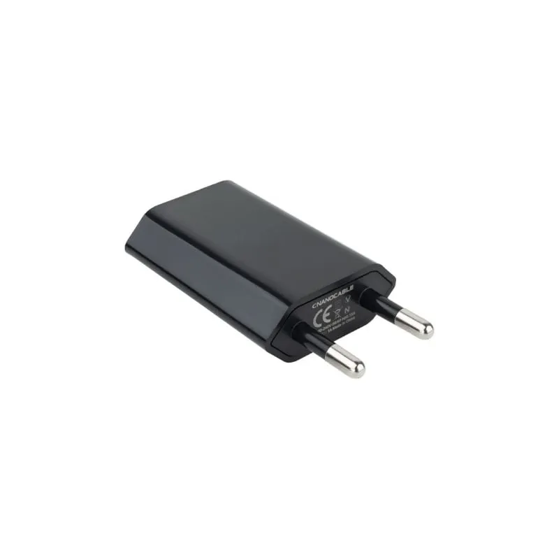 Cargador de Pared Nanocable 10-10-2002- 1xUSB- 5W