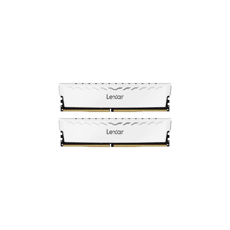 MODULO MEMORIA RAM DDR4 16GB 2X8GB 3600MHz LEXAR THOR WHITE