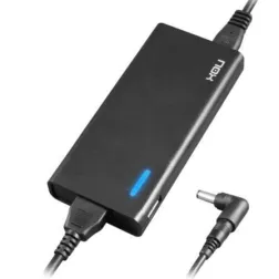 Cargador de Portátil Nox NXPWR90NB- 1xUSB- 90W- Automático- 10 Conectores- Voltaje 15-20V