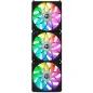 Pack 3 Ventiladores Nox Easy Link- ARGB- 12cm