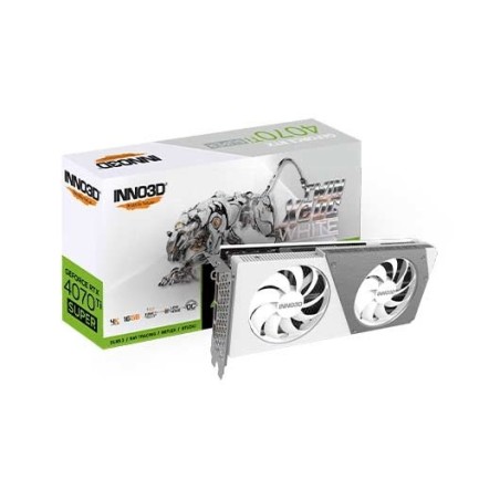 TARJETA GRÁFICA INNO3D RTX 4070 TI SUPER TWIN X2 OC WHITE