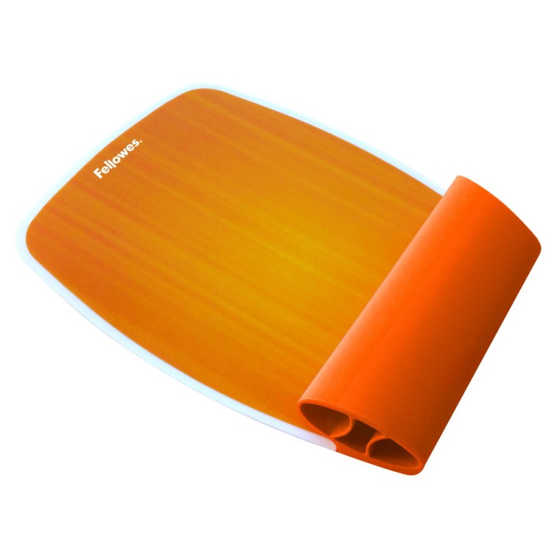 REPOSAMUÑECAS FLEXIBLE FELLOWES NARANJA