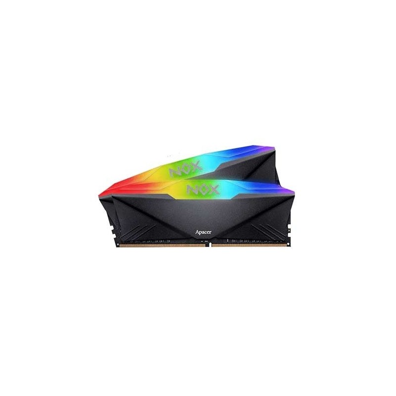 MODULO MEMORIA RAM DDR4 16GB 2X8GB 3200MHZ APACER NOX RGB