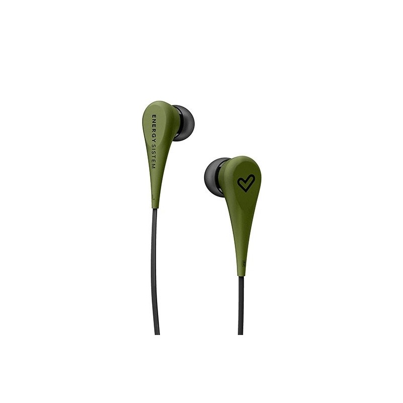 AURICULARES MICRO ENERGY SISTEM STYLE 1 VERDE