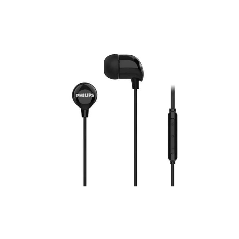 Auriculares Intrauditivos Philips TAE2146BK- con Micrófono- USB Tipo-C- Negros