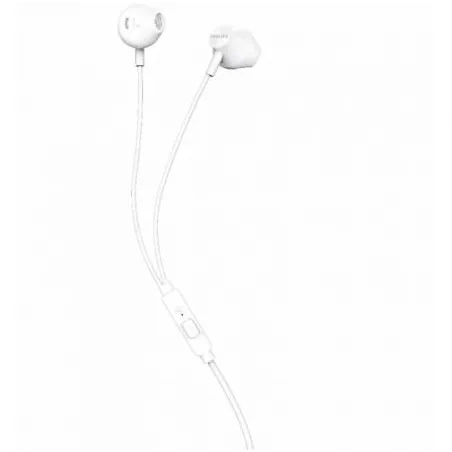Auriculares Intrauditivos Philips TAUE101- con Micrófono- Jack 3-5- Blancos