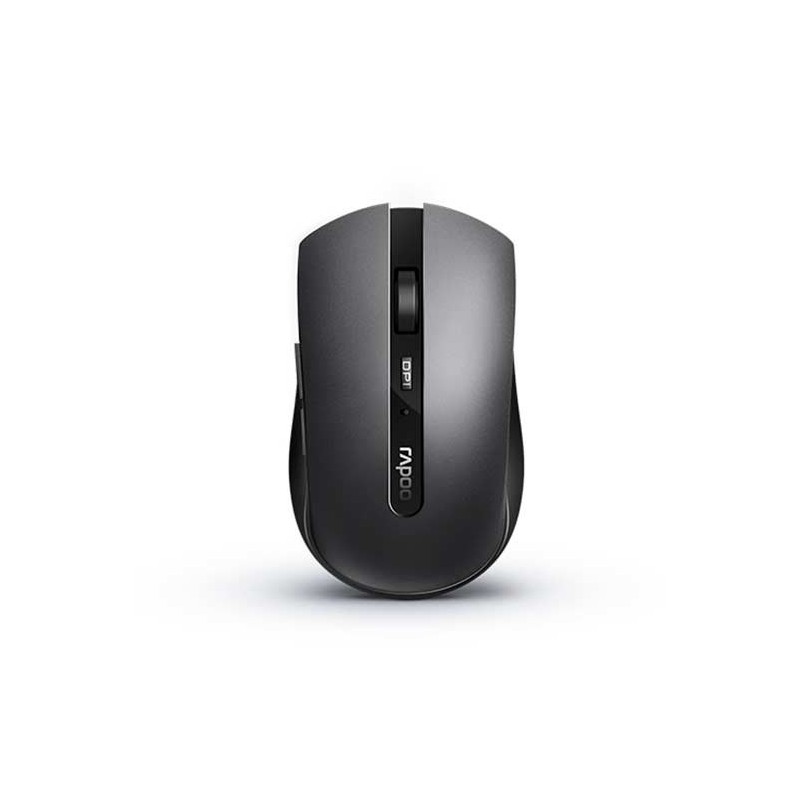 RATON OPTICO WIRELESS RAPOO 7200M DARK GREY