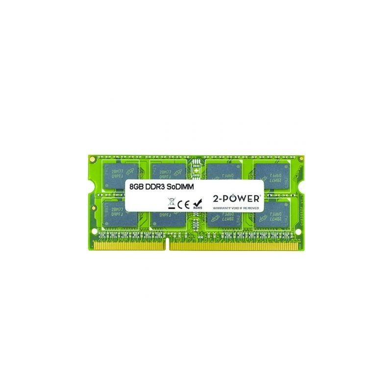 Memoria RAM 2-Power MultiSpeed 8GB- DDR3L- 1066- 1333- 1600MHz- 1-35V- CL7-9-11- SODIMM