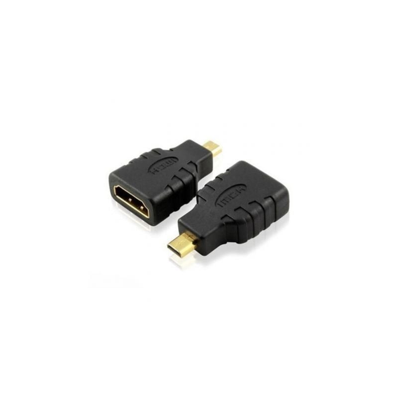 Adaptador 3GO AMHDMI- HDMI Hembra - Micro HDMI Macho