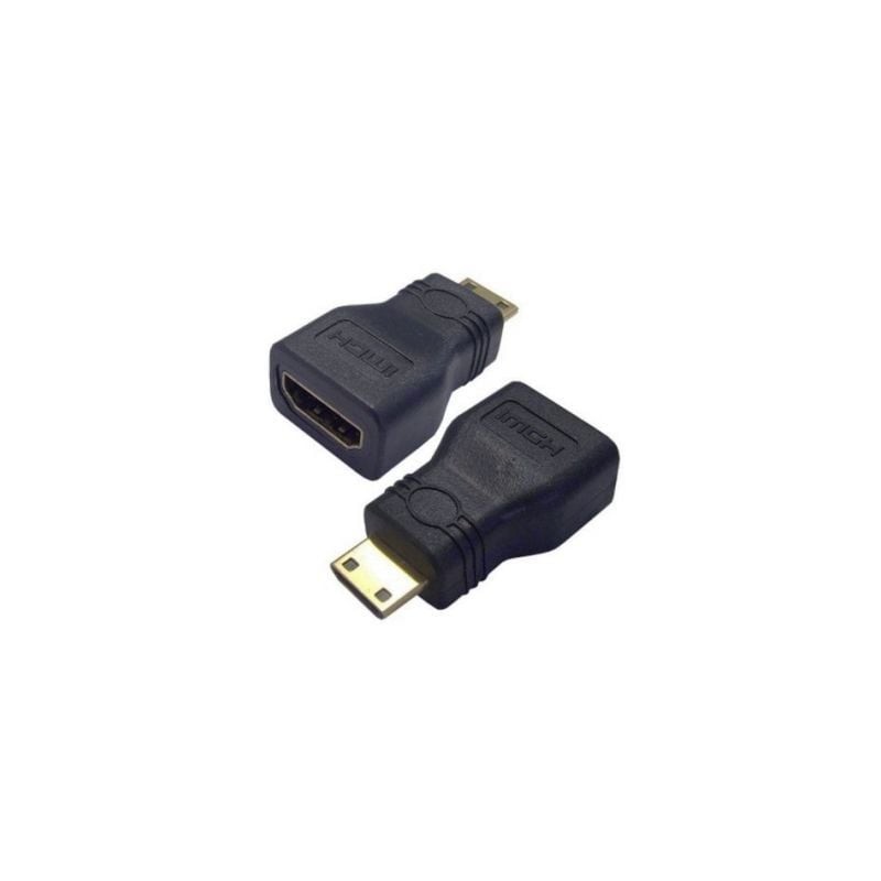 Adaptador 3GO AMINIHDMI- HDMI Hembra - Mini HDMI Macho