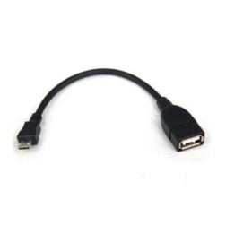 CABLE 3GO MICRO USB-USB M-H OTG 2-0 15CM