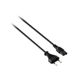Cable de Alimentación 3GO C8- 1m- Negro
