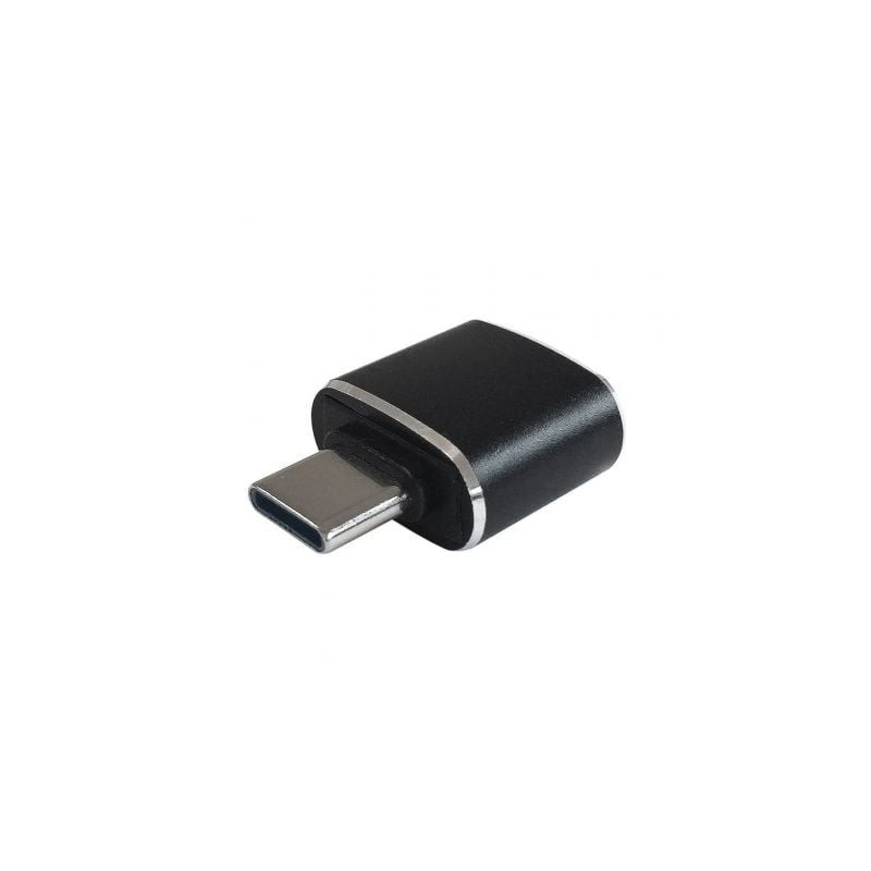 Adaptador USB 3-0 Tipo-C Aisens A108-0369- USB Tipo-C Macho - USB Hembra