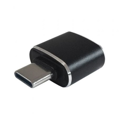 Adaptador USB 3-0 Tipo-C Aisens A108-0369- USB Tipo-C Macho - USB Hembra