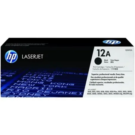 Tóner Original HP nº12A- Negro