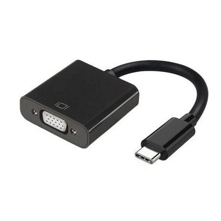 Cable Conversor USB Tipo-C Aisens A109-0347- USB Tipo-C - VGA Hembra