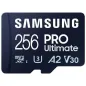 Tarjeta de Memoria Samsung Pro Ultimate 256GB microSD XC con Adaptador- Clase 10- 200MBs