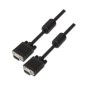 Cable SVGA Aisens A113-0075- VGA Macho - VGA Macho- 15m- Negro