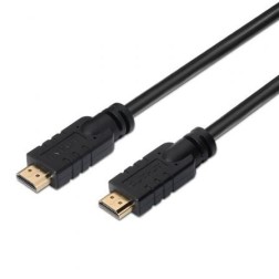 Cable HDMI 1-4 Aisens A119-0104- HDMI Macho - HDMI Macho- 20m- Negro