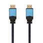 Cable HDMI 2-0 4K Aisens A120-0357- HDMI Macho - HDMI Macho- Hasta 10W- 2250Mbps- 2m- Negro- Azul