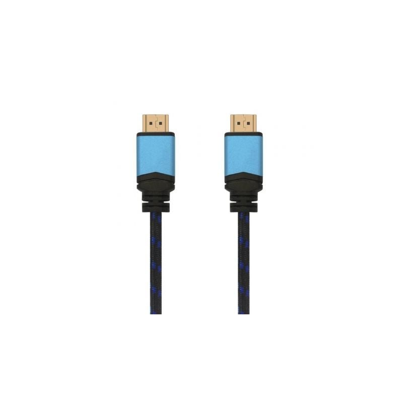 Cable HDMI 2-0 4K Aisens A120-0360- HDMI Macho - HDMI Macho- 10m- Negro- Azul
