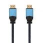 Cable HDMI 2-0 4K Aisens A120-0360- HDMI Macho - HDMI Macho- Hasta 10W- 2250Mbps- 10m- Negro y Azul