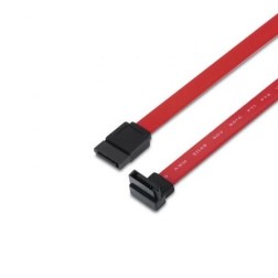 Cable SATA Aisens A130-0155- SATA Hembra - SATA Hembra- Hasta 0-1W- 768Mbps- 50cm- Rojo