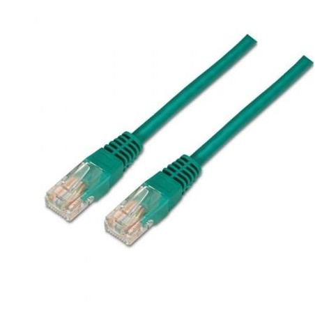 Cable de Red RJ45 UTP Aisens A133-0193 Cat-5e- 50cm- Verde