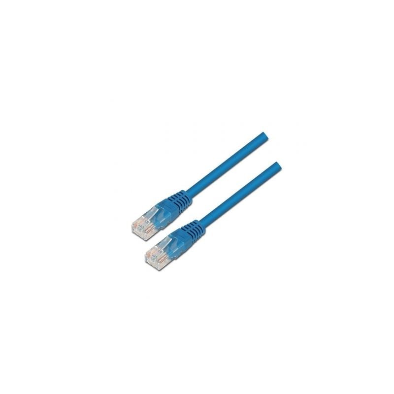 Cable de Red RJ45 UTP Aisens A135-0242 Cat-6- 1m- Azul