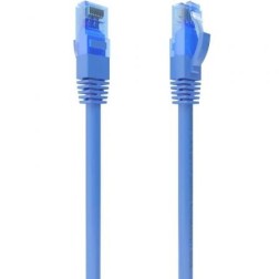 Cable de Red RJ45 AWG26 CCA UTP Aisens A135-0796 Cat-6- 30cm- Azul