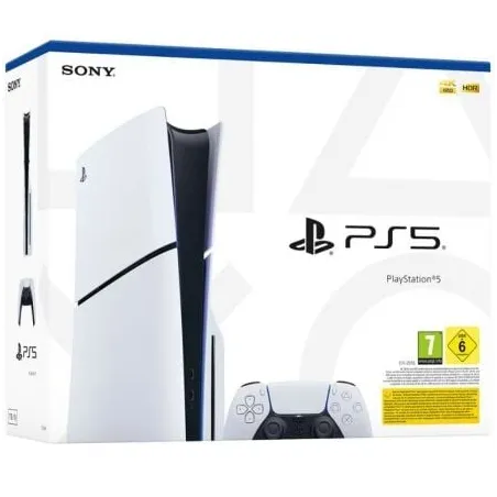 Consola Sony Playstation 5 - PS5 Slim Estándar 1TB- Incluye Mando Dual Sense y Juego Preinstalado ASTRO's PLAYROOM- Chassis D