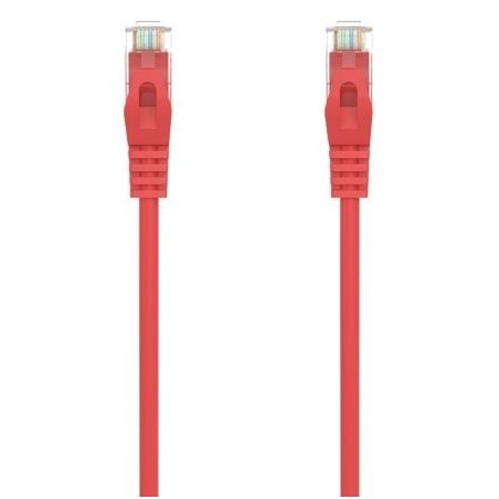 Cable de Red RJ45 AWG24 UTP Aisens A145-0561 Cat-6A- LSZH- 2m- Rojo