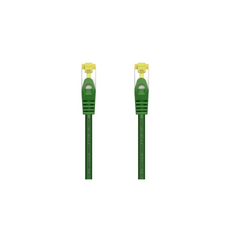 Cable de Red RJ45 SFTP Aisens A146-0480 Cat-7- 25cm- Verde