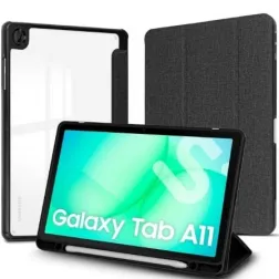 Funda Subblim Clear Shock Case para Samsung A11 8-7"- Negra