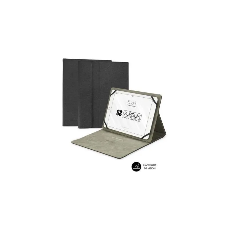 Funda Subblim Clever Stand para Tablets de 9-6"-11"- Negra