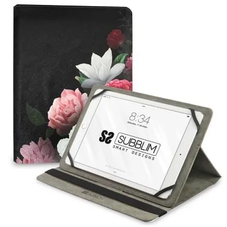 Funda Subblim Trendy Case Rosas para Tablet de 9-6"-11"