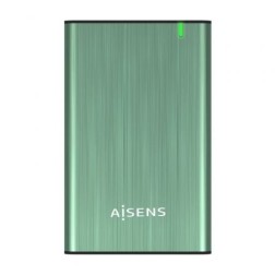 Caja Externa para Disco Duro de 2-5" Aisens ASE-2525SGN- USB 3-0- Sin tornillos