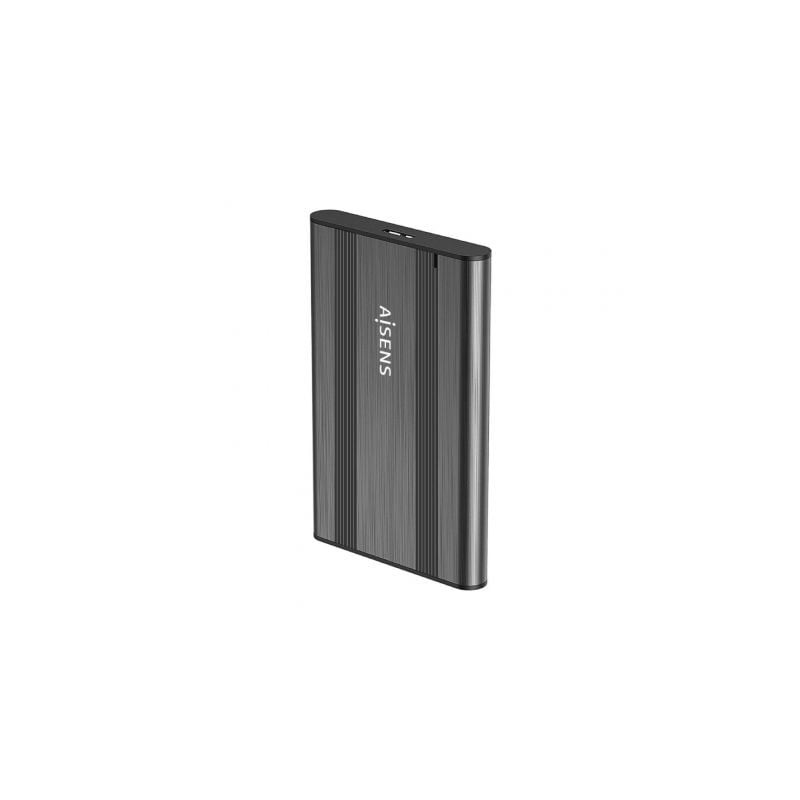 Caja Externa para Disco Duro de 2-5" Aisens ASE-2526GR- USB 3-1- Sin tornillos
